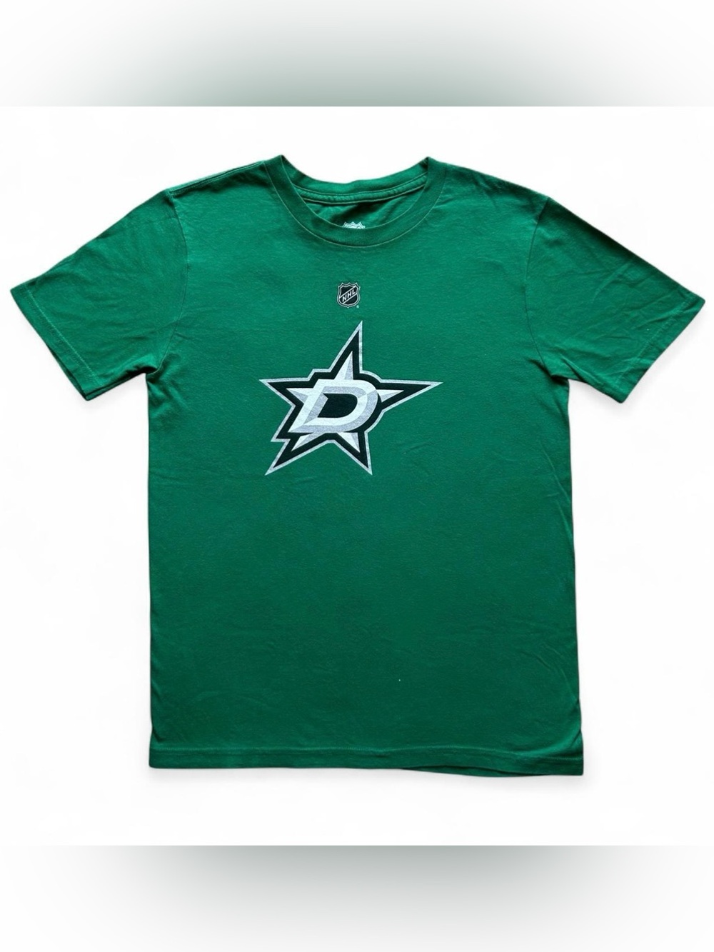 NHL Dallas Stars 100% Cotton Green Baby Tee Fits Like Women’s Small Hockey